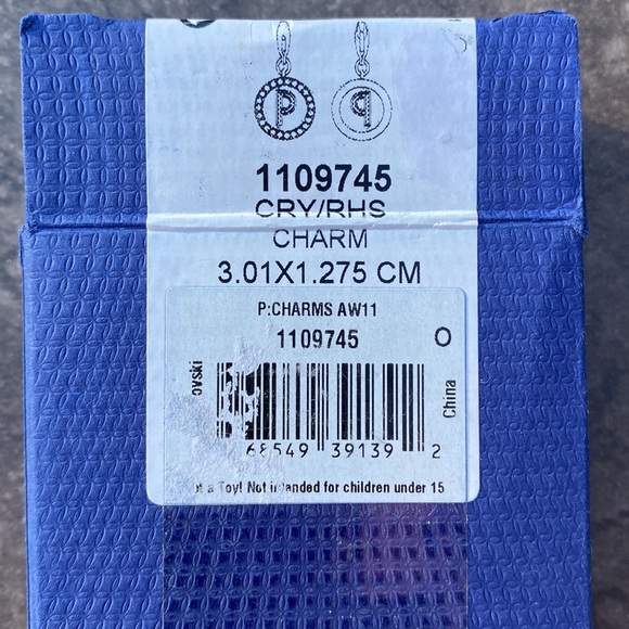 Swarovski initial “P” charm - Picture 4 of 4